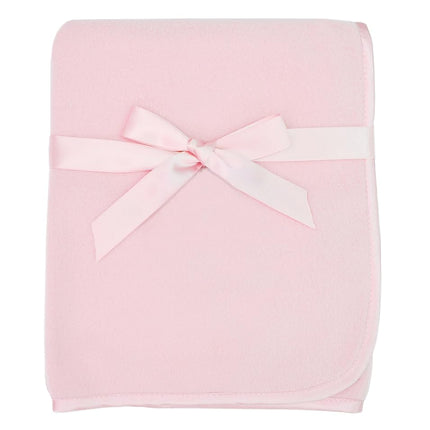 American Baby Company Fleece Blanket, Pink, 30" x 