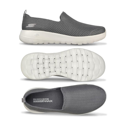 Skechers Women's GOwalk Joy Slip On Sneaker, Charcoal, US 8