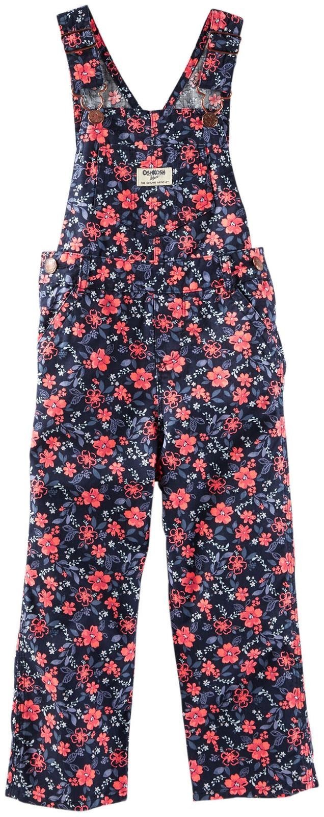 OshKosh B'gosh Baby Girls' Print Overalls (Baby) -