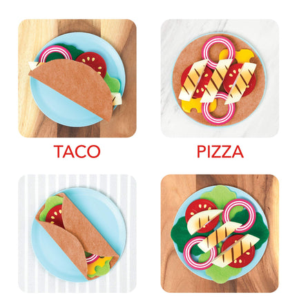Set de alimentos de juguete Skip Hop, kit de comida Zoo Little Chef