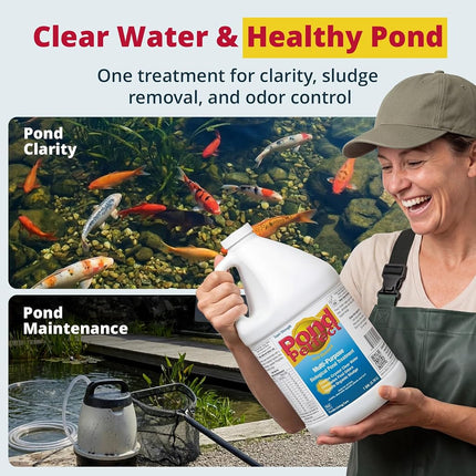 PondPerfect 30010 Multi Purpose Biological Pond Treatment 32-Ounce
