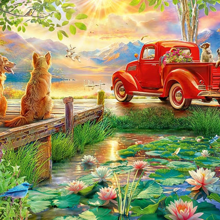 Ravensburger Children Puzzles Summer Love 500p - A