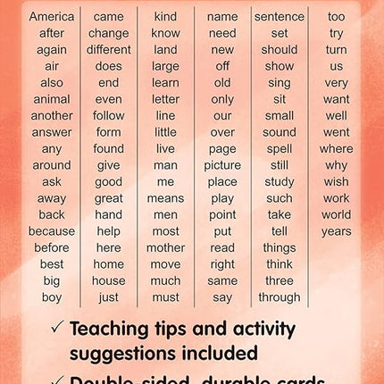 Teacher Created Resources Sight Words Flash Cards - Level B (EP62038)