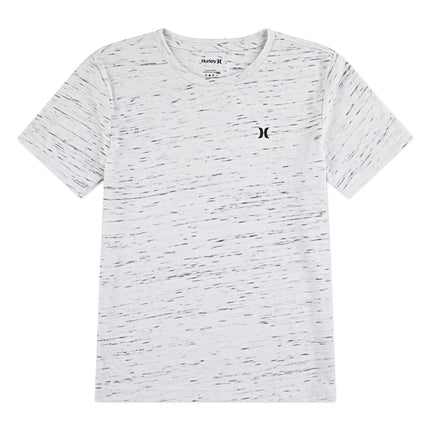 Hurley Boys' Soft Basic Cloud Slub T-Shirt, Black/
