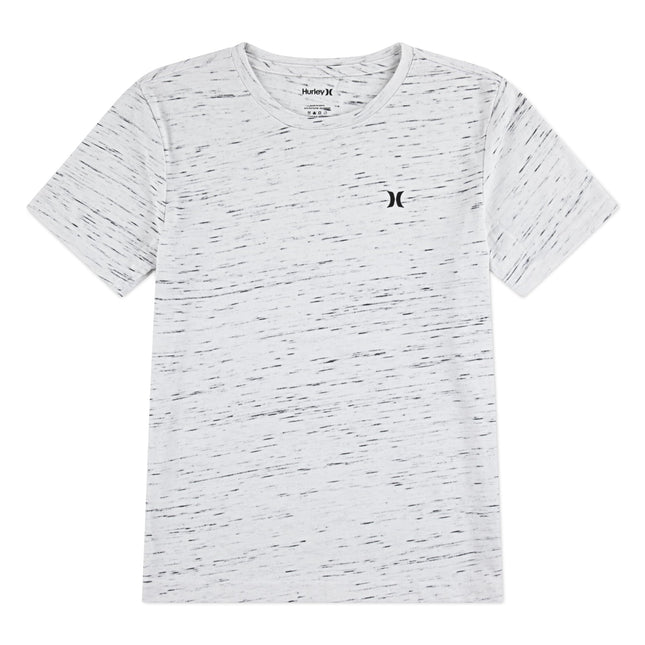 Hurley Boys' Soft Basic Cloud Slub T-Shirt, Black/