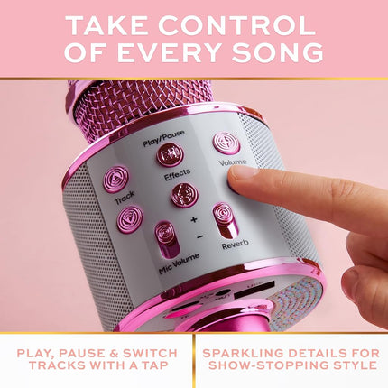 FAO Schwarz® Bluetooth® Karaoke Microphone with Vocal Effects