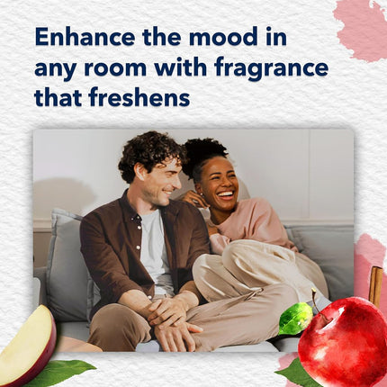 Recambio de ambientador de aceite perfumado Glade Plugins, Manzana Canela, 5 unidades