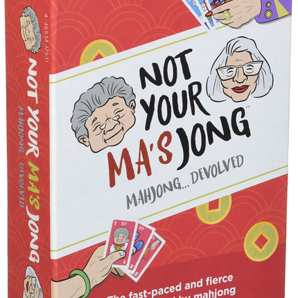 Not Your Ma's Jong, A Fast-Paced Card Game for 3-4