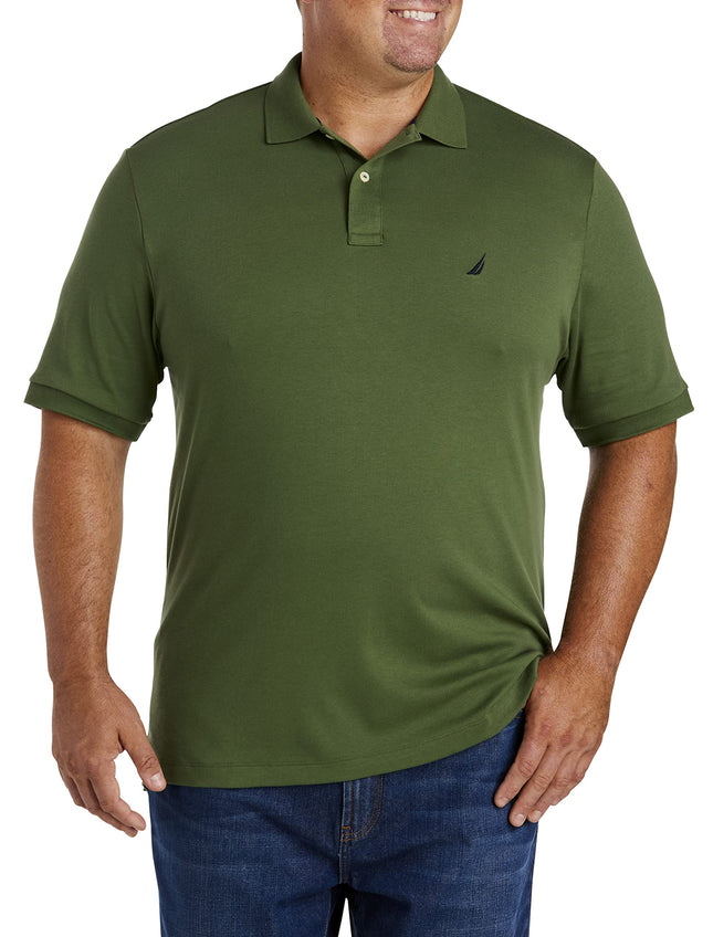 Nautica Men's Classic Fit Short Sleeve Solid Soft 