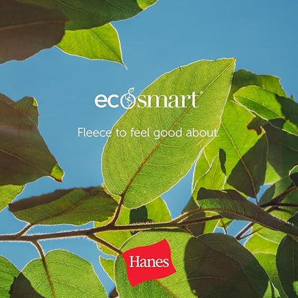 Hanes Joggers EcoSmart para mujer, forro polar de mezcla de algodón de peso medio, gris claro, XL