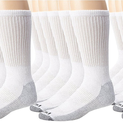 Dickies Men's 6 Pack Dri-Tech Comfort Crew Socks, 