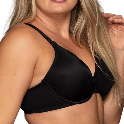 Vanity Fair Women's Beauty Back Full Figure Underwire Bra 76380, Midnight Black, 40DD