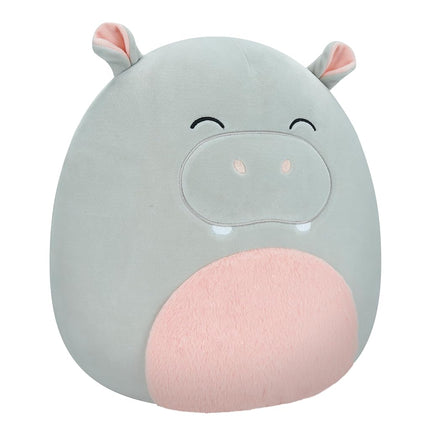Squishmallows SQCR04133 Harrison the Hippo 30 cm Official Kelly Toys Plush Super Soft Cuddly Toy