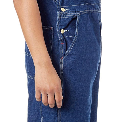 Dickies Men's Bib Smooth Straight Dungarees, Blue (Bleu Rnsd Ind/Blu), W30/L32 (Manufacturer Size: W30/L32)