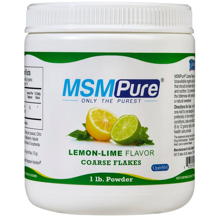 Kala Health MSMPure Lemon-Lime Flavored, Coarse Po