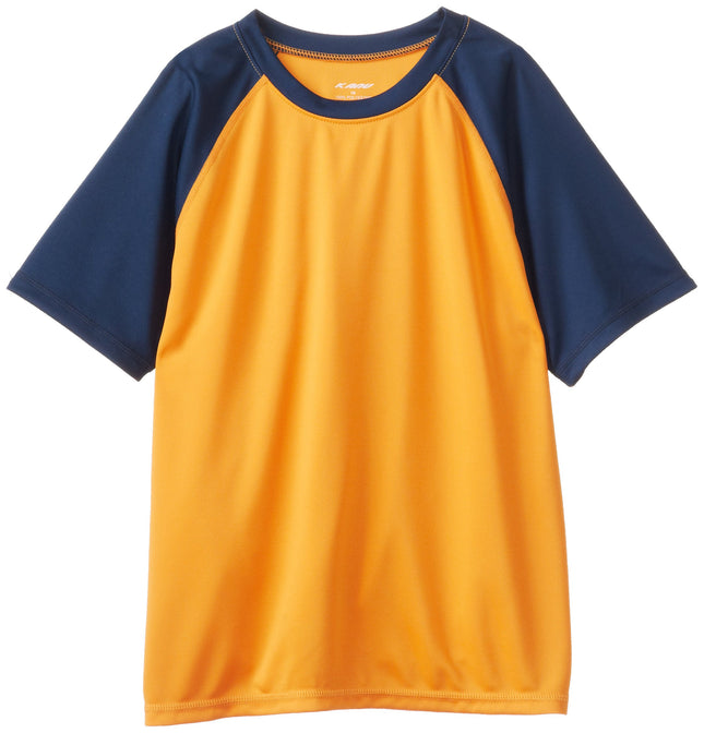 Kanu Surf Boys' Big Short Sleeve UPF 50+ Rashguard