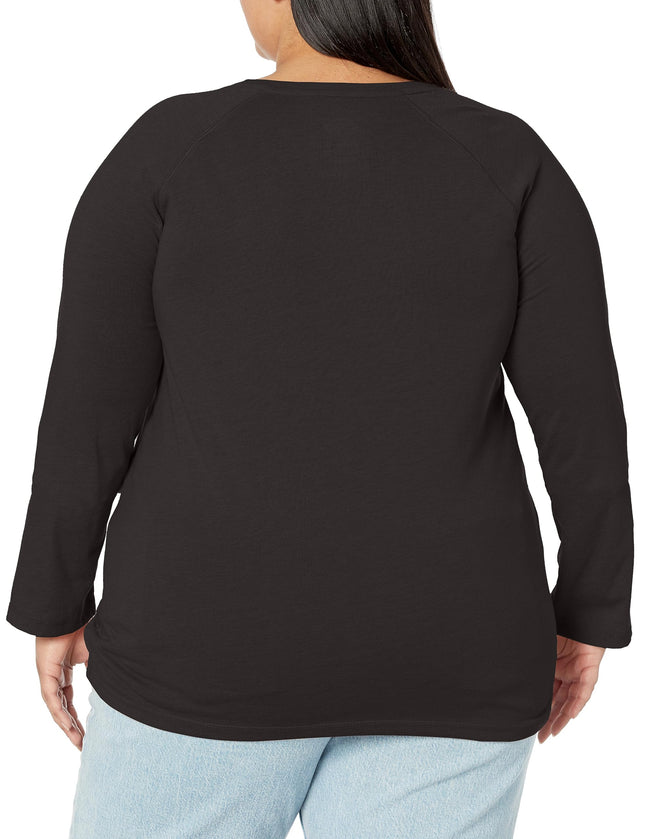 Dickies Women's Protect Temp IQ Cooling LS Pocket T-Shirt, Black, L