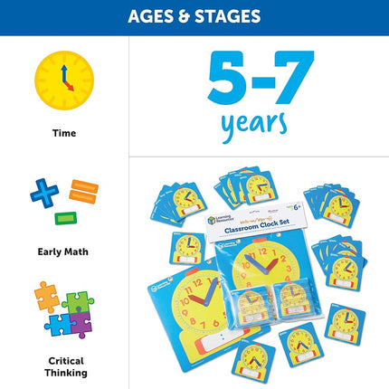 Learning Resources Write & Wipe Classroom Set