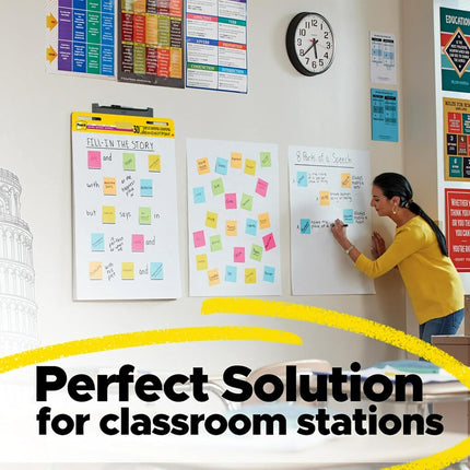 Post-it Easel Pad - 30 Sheets, 25 x 30 Inches - Great for Virtual Teachers and Students
