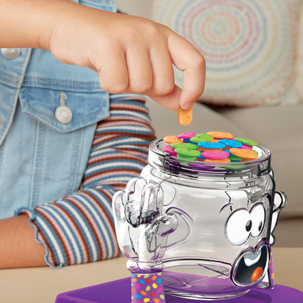 Hasbro Gaming No derrames los frijoles, juego preescolar fácil y divertido para niños de 3 años en adelante, para 2 jugadores