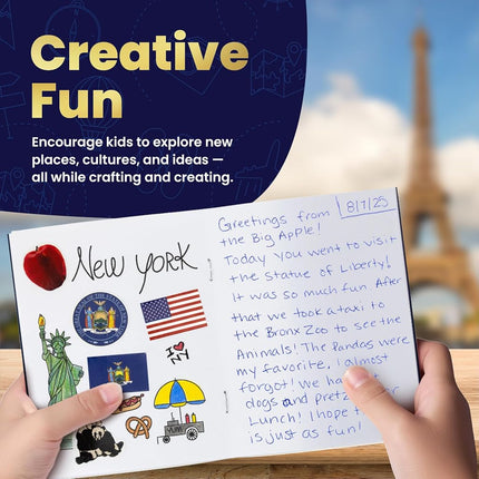 Hygloss Products Blank Passport Book - Fun Pretend Activity for Kids - Great for Classrooms & Parties - Imaginary Travel - Little Travelers Pocket Journal - 24 Blank Pages - 4 ¼” X 5 ½” - Pack of 24 Books