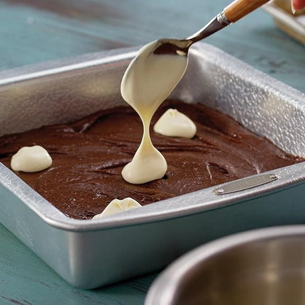 Doughmakers 9" Square Cake Commercial Grade Aluminum Bake Pan