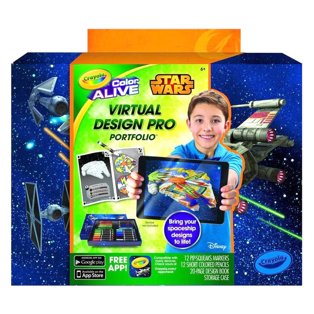 Crayola Color Alive Star Wars Virtual Design Pro Portfolio