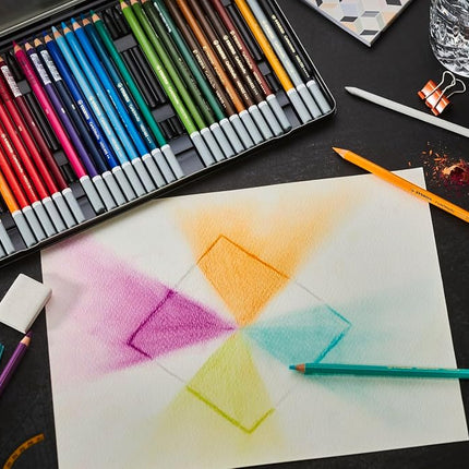 STABILO CarbOthello Premium Colouring Pencil - Pastel Pencil Tin of 60
