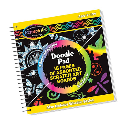 Melissa & Doug Scratch Art Magic Doodle Book | Scr