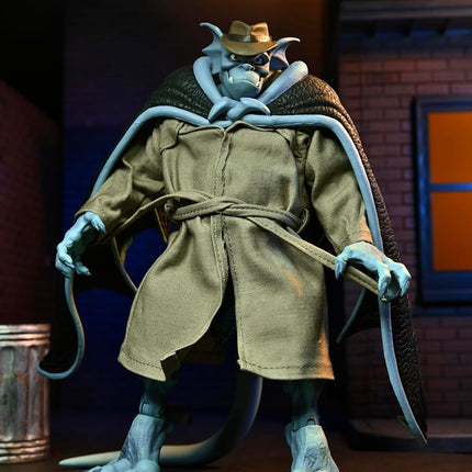 NECA Gargoyles – 1:7 Scale Collectible Action Figure, Detective Broadway “Silver Falcon” (w Closed Wings)