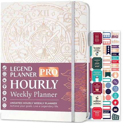 Legend Planner PRO Hourly Schedule - Weekly & Dail