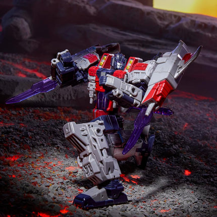 Transformers Legacy United Voyager Class Cybertron Universe Starscream Action Figure