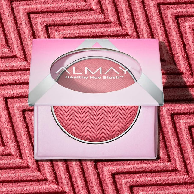 Almay Blush, Face Makeup, High Pigment Powder, Healthy Hue, Hypoallergenic, 400 Wild Berry, 0.32 Oz