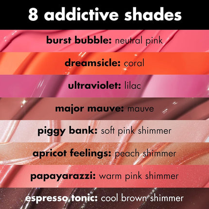 e.l.f. Glow Reviver Plumping Lip Oil, Tinted Lip Plumper For A High-Shine, Plump Finish, Infused With Jojoba Oil, Vegan & Cruelty-Free, Espresso Tonic