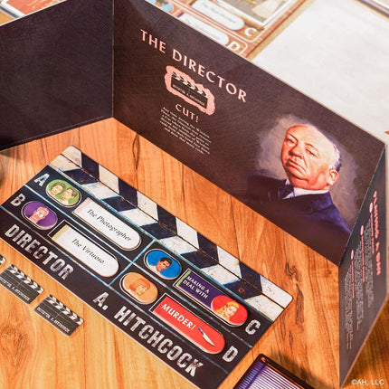 FUNKO GAMES Alfred Hitchcock`s Rear Window Board Game - Mysterious Cooperative Decision Making Game Features Hollywood Legends Grace Kelly and Jimmy Stewart
