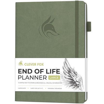 Clever Fox End of Life Planner, When I Die Organiz
