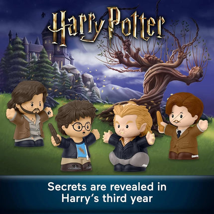 Little People Collector Harry Potter and the Prisoner of Azkaban Movie Special Edition Set for Adults & Fans, 4 Figures in a Display Package, HVG47