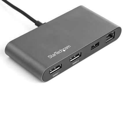 StarTech Driverless Thunderbolt 3 Dual 4K 60Hz DisplayPort Mini Dock, GbE