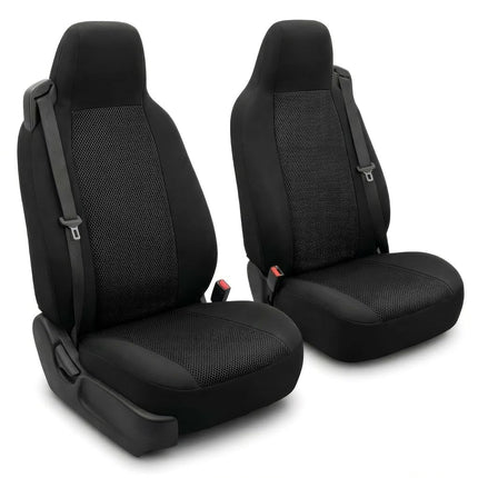FH GROUP Front Set Cloth Car Seat Covers for Bucke