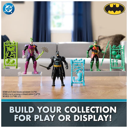 DC Comics, Batman Ninja Strike 6" 3-Pack Battle Set Action Figures with Pop-Out Ninja Accessories, Super Hero Kids Toys for Boys and Girls Ages 3 & Up