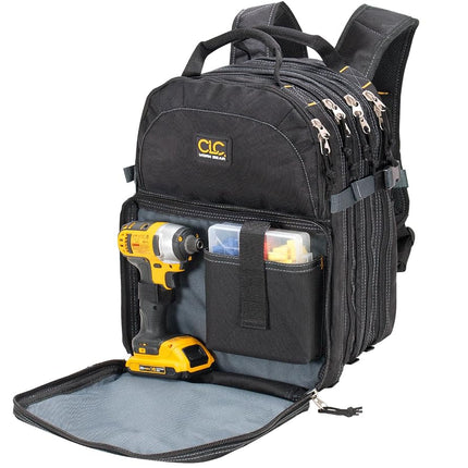 Custom Leathercraft CLC 1132 75-Pocket Tool Backpack