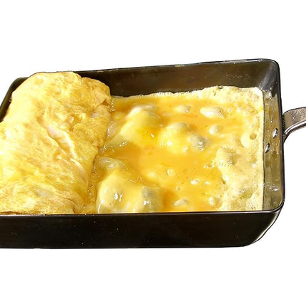 River Light Egg Pan, Iron Frying Pan, Extreme Japan, Large, Induction Compatible, Made in Japan