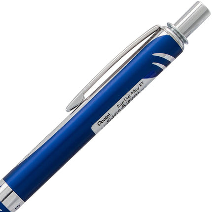Energel Premium Liquid Gel Pen .7Mm Black Ink 1/Pkg-Navy Barrel