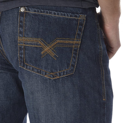 Wrangler Men's 20X Extreme Relaxed Fit Jeans, Wells, 33W 38L UK