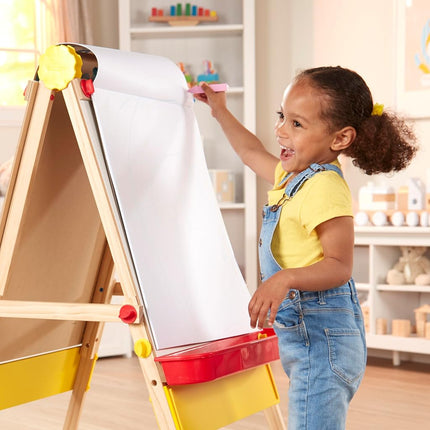 Melissa & Doug Easel Paper Pad, 2 Pack with 50 Sheets, 17 × 20" (E-Commerce Packaging)
