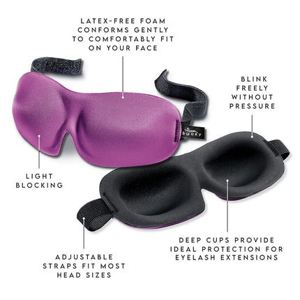 Bucky 40 Blinks No Pressure Printed Eye Mask for Travel & Sleep, Pink Arabella, One Size, Pink Arabella, 1 Count (Pack of 1), 40 Blinks No Pressure Eye Mask for Travel & Sleep