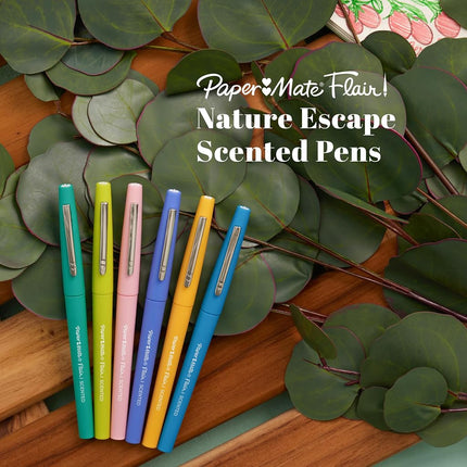 Paper Mate Flair Scented Felt Tip Pens 16/Pkg-Nature Escape