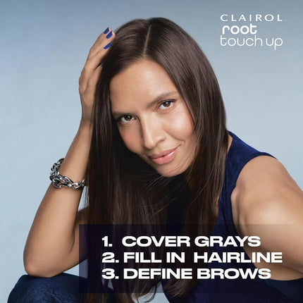 Clairol Temporary Root Touch-up Concealing Powder, Shade Medium Brown, 3 Count
