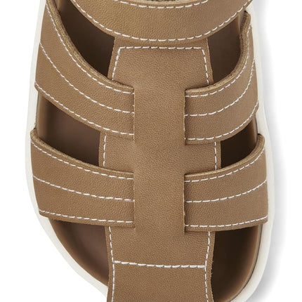 Chaussons-sandales de pêcheur Gymboree pour garçons et jeunes enfants, couleur havane, taille 22 (UE)