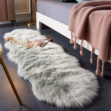 EasyJoy Soft Faux Sheepskin Fur Chair Couch Cover 